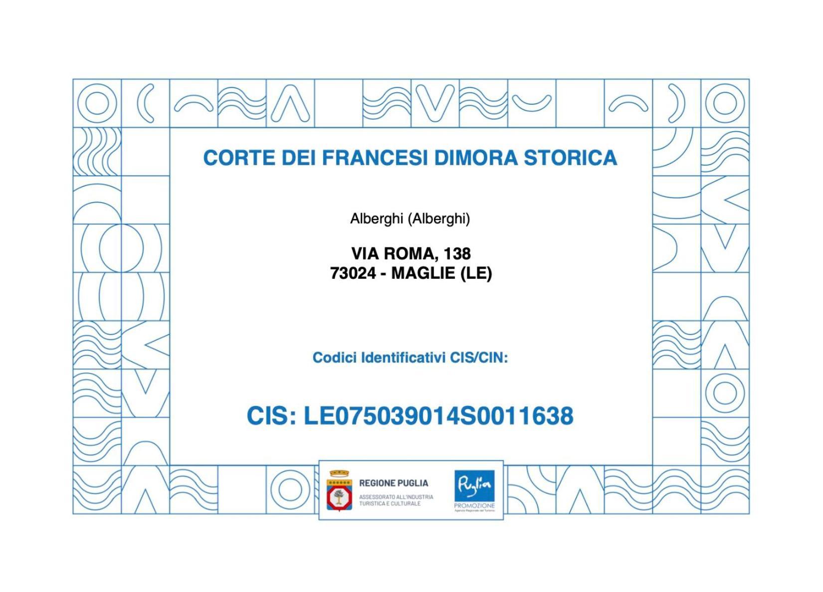 Corte Dei Francesi Маглие Екстериор снимка
